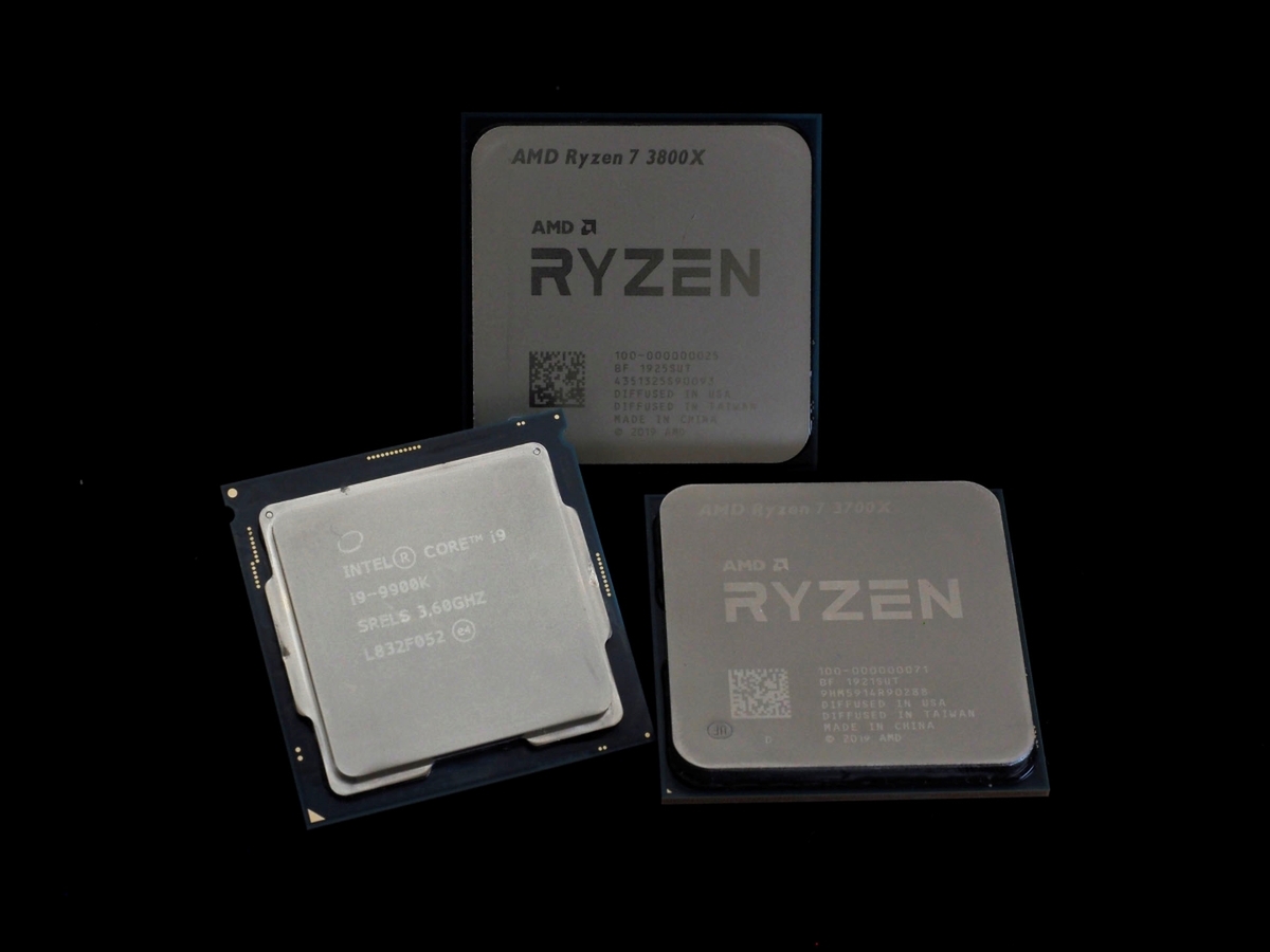 Ryzen 7 3700Xは1万4000円安価ながらi9-9900Kとほぼ互角!?8コア/16