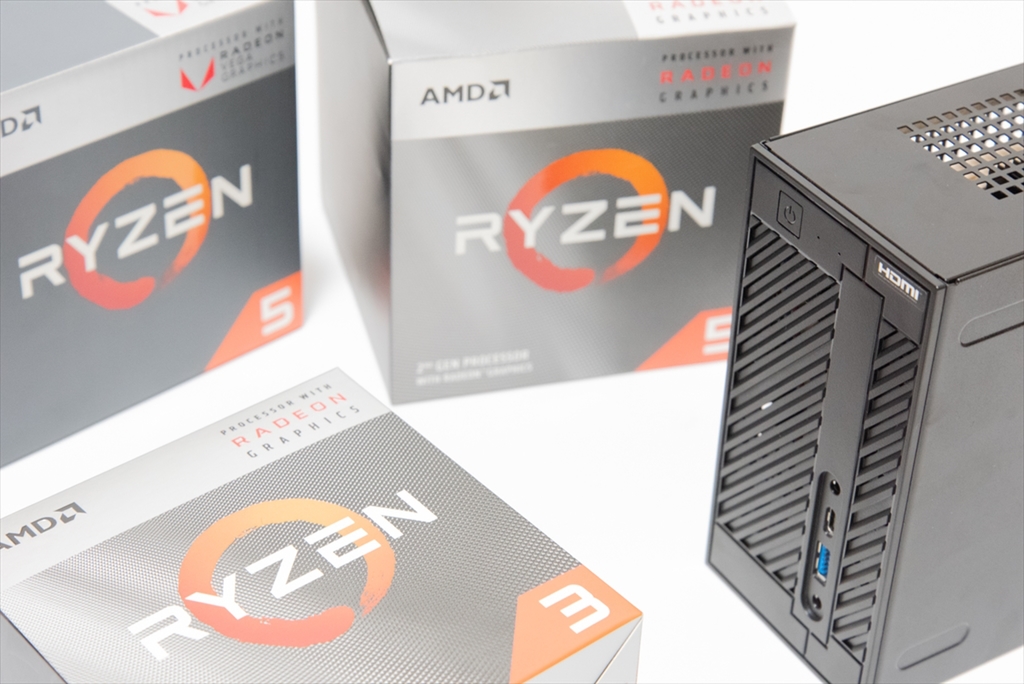 Ryzen APUの世代ごとの性能差は？「DeskMini A300」環境で検証 | AMD