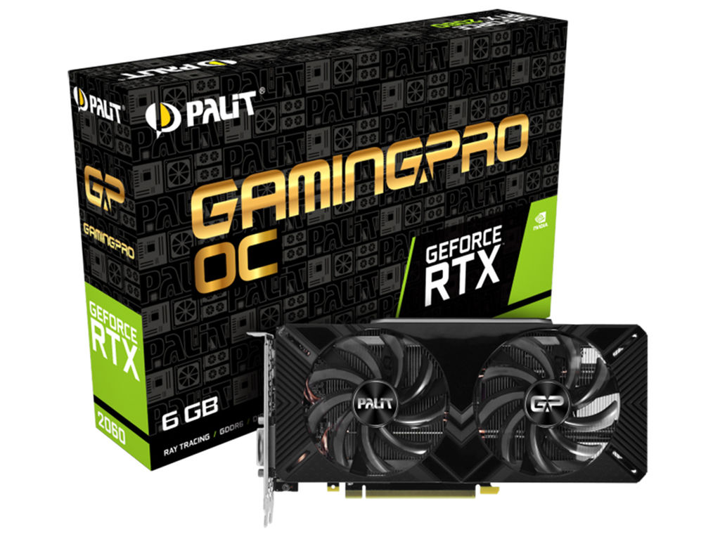 「GeForce RTX 2060」搭載ビデオカードのなかで、最安クラスとなるPalit Microsystems「GeForce RTX2060 6GB GamingPro OC（NE62060T18J9-1062A）」